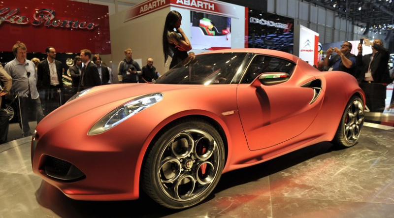 Alfa romeo 4c concept