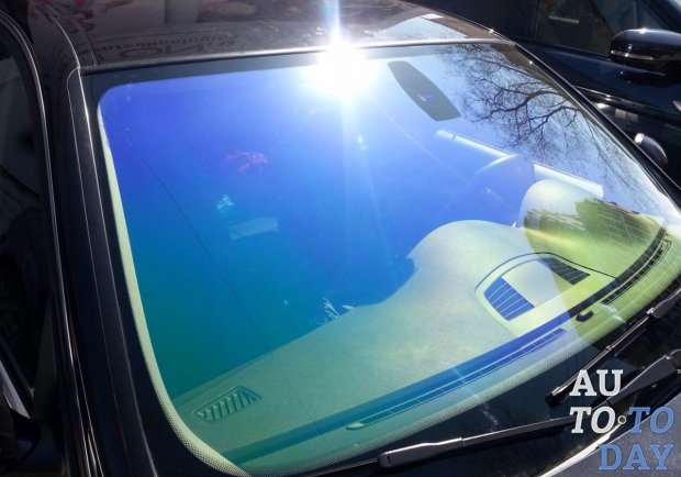 Артермальное лобовое стекло – определение подделки