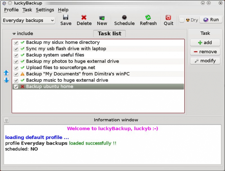Backup linux сервера с помощью duplicity