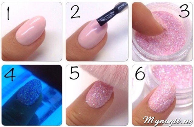 Бархатный маникюр: особенности выполнения, необходимые материалы и инструменты