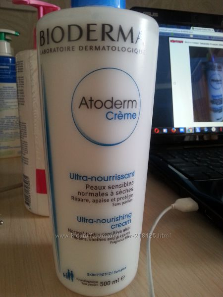 Bioderma atoderm crème и другие средства из линейки
