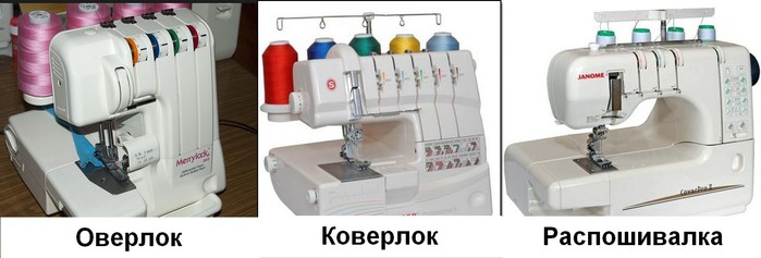 Чем отличается оверлок от коверлока