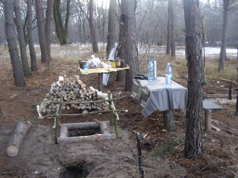 Дакотский очаг для туриста