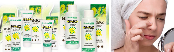 Делекс акне гель от угрей – инструкция, цена, отзывы