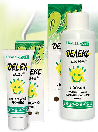 Делекс акне гель от угрей – инструкция, цена, отзывы