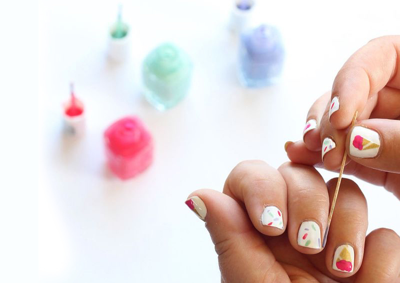 Детский маникюр в домашних условиях