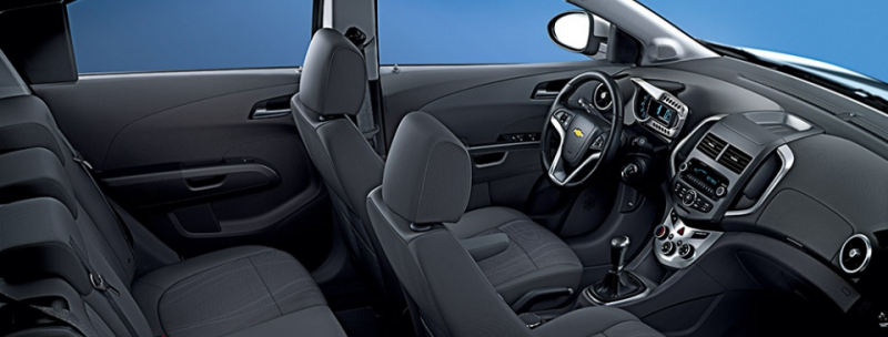 Динамичный интерьер нового aveo