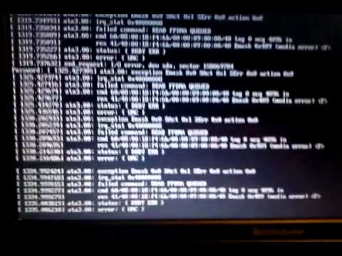 Failed command: read fpdma queued