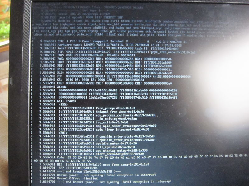 Failed command: read fpdma queued