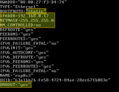 Failed to start lsb: bring up/down networking
