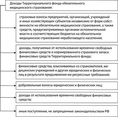 Федеральный и территориальные фонды обязательного медицинского страхования