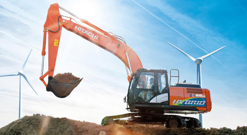 Гибридная система в экскаваторах