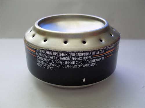Горелка из пивных банок