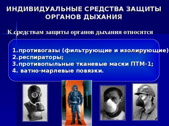 Индивидуальные средства защиты кожи: виды