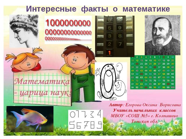 Интересные факты 3 класс