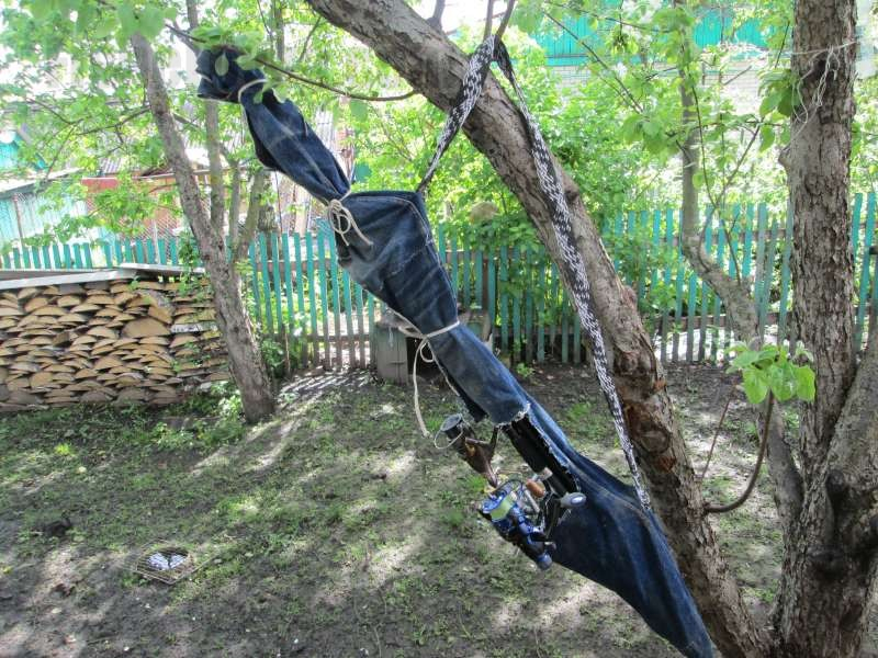 Изготовление чехла для удочек своими руками