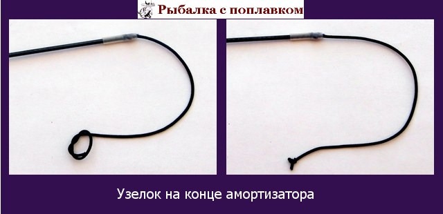Как правильно привязать леску к удочке