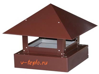 Как сделать дымник – защиту для трубы?