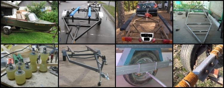 Как сделать прицеп для лодки