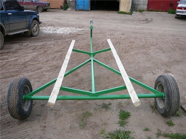 Как сделать прицеп для лодки