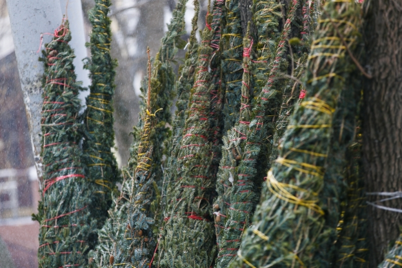 Как убрать елку после праздников