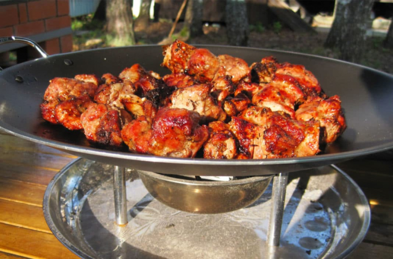 Как выбрать посуду для приготовления шашлыка