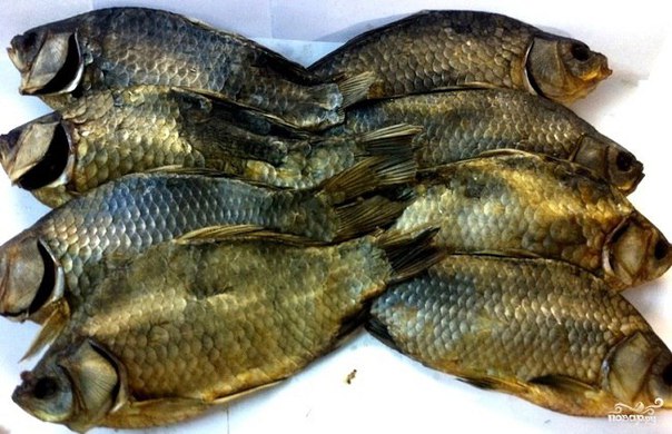 Как завялить карася