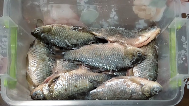 Как завялить карася