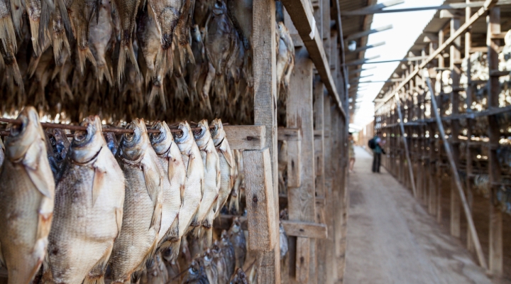 Как завялить леща