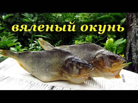Как завялить окуня
