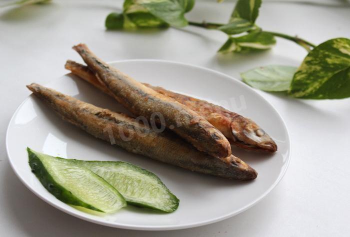 Как жарить корюшку