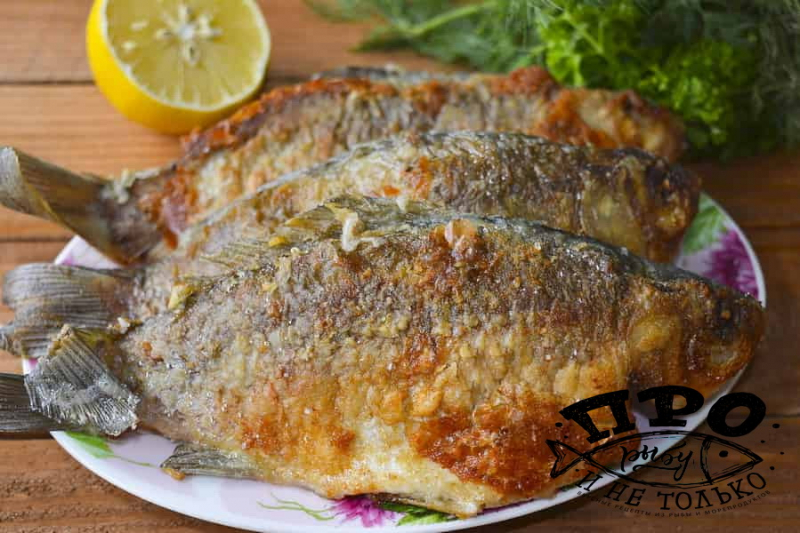 Как жарить речную рыбу на сковороде