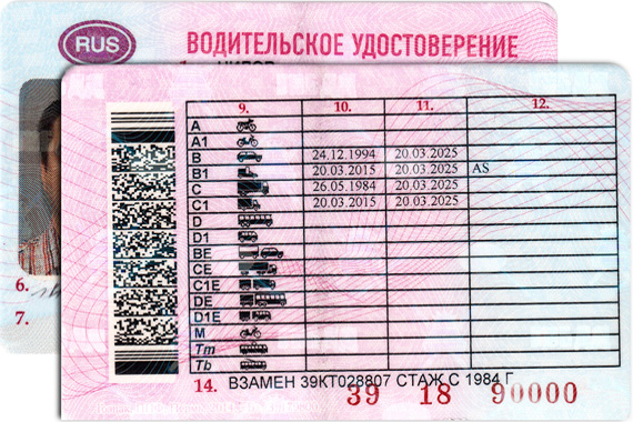 Какой транспорт можно водить с правами категории b?