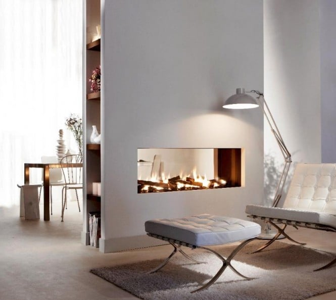 Камины стеклянные – огненное шоу в вашем доме