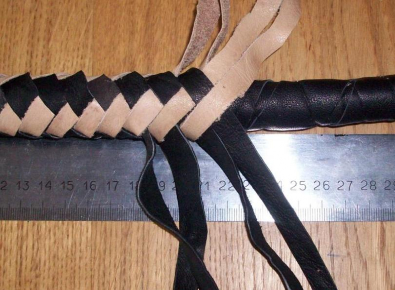 Казачья боевая нагайка своими руками