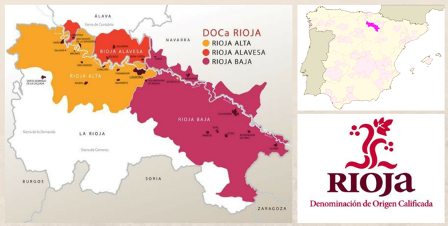 Классификация испанских вин Rioja (Риоха) и известные марки