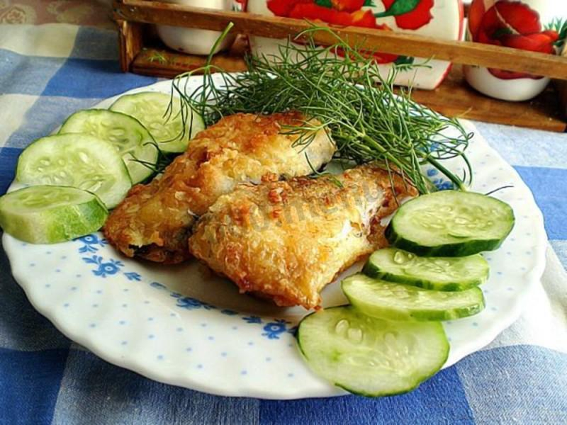 Кляр для рыбы с майонезом