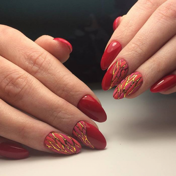 Комбинированный маникюр