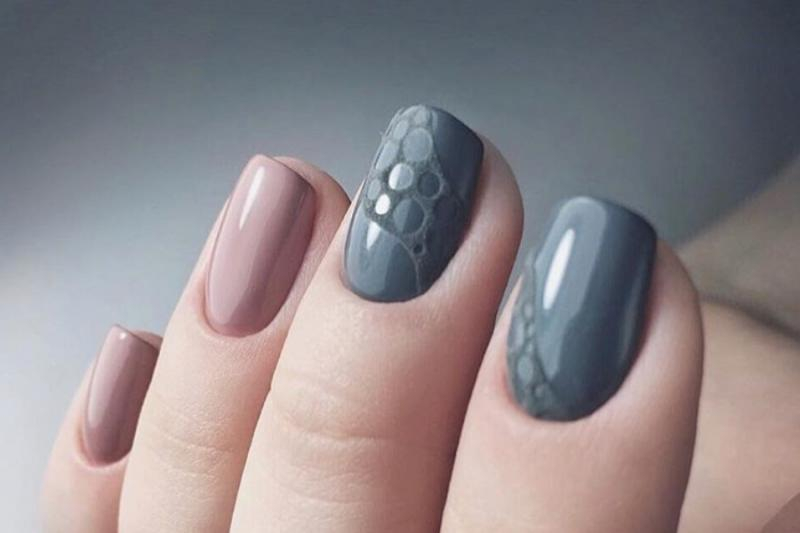 Комбинированный маникюр