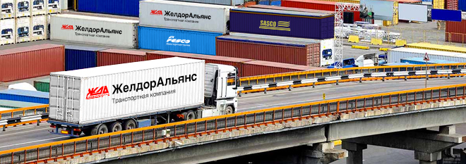 Контейнерные перевозки грузов с использованием автомобилей