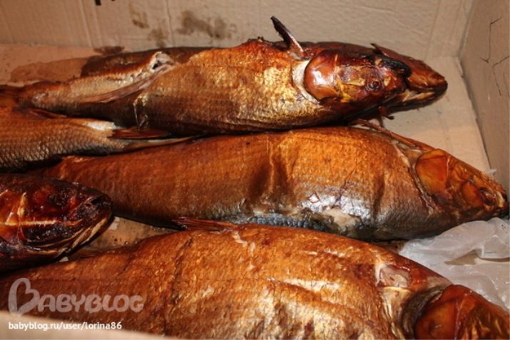 Копченый жерех