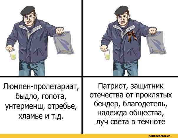 Кто такой люмпен интересные факты