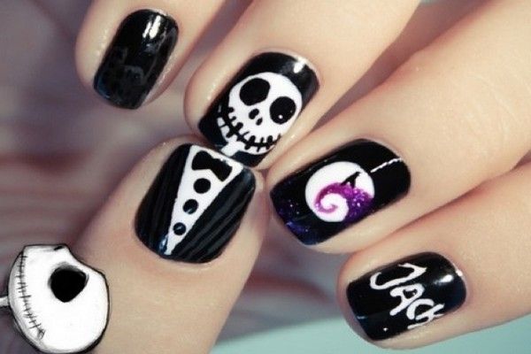 Маникюр на хэллоуин: проявите свою индивидуальность