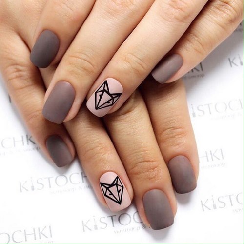 Маникюр на прямоугольные ногти: дизайн на фото