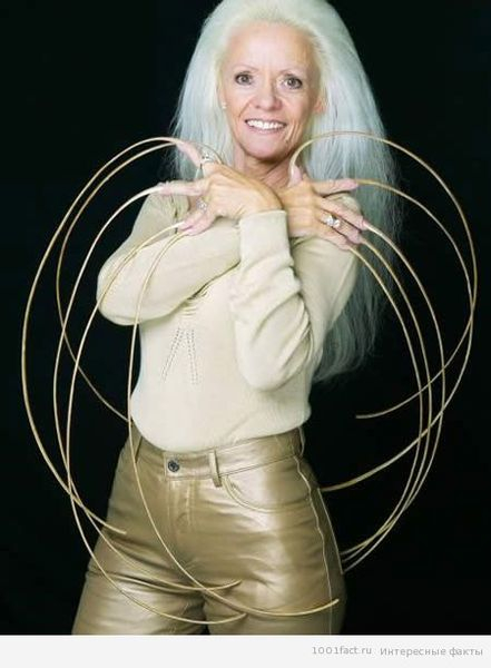 Маникюрные рекорды: самые длинные ногти мира