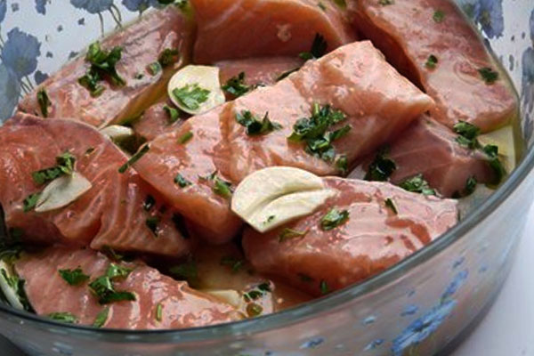 Маринады для шашлыка из рыбы