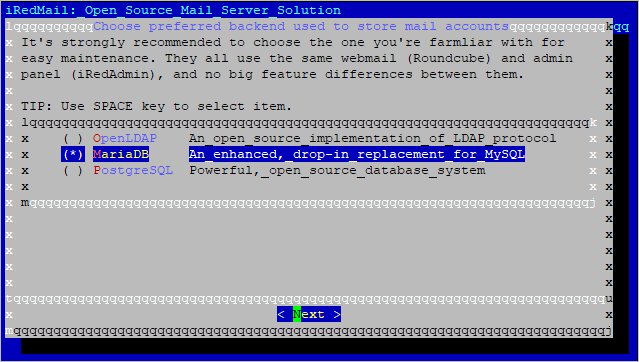 Настройка почтового сервера iredmail на centos 7