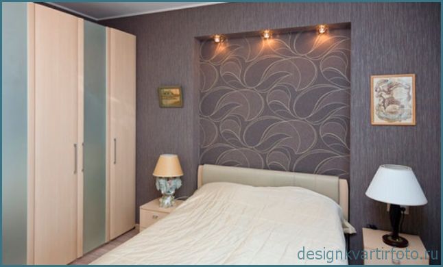 Ниша в спальне, фото подборка