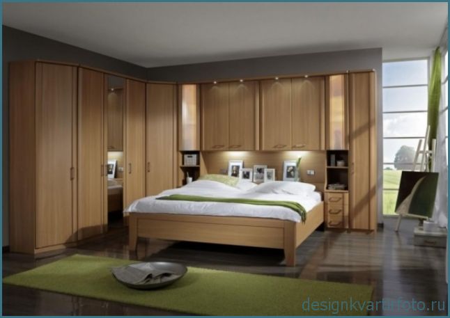Обустройство угловой спальни своими руками, фото подборка