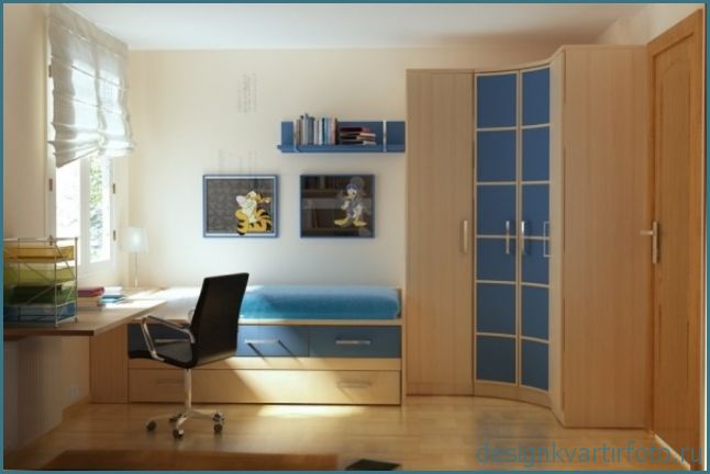 Обустройство угловой спальни своими руками, фото подборка